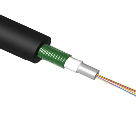 Fiber Optic Outdoor 6 Fiber Unitube Cable
